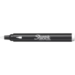 MARCADOR SHARPIE PUNTA BALA BLANCO