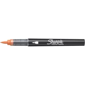 ROTULADOR SHARPIE ACRYLIC PUNTA PINCEL NARANJA