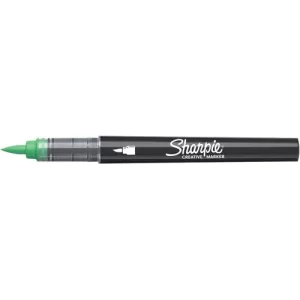 ROTULADOR SHARPIE CREATIVE ACRYLIC PUNTA PINCEL VERDE