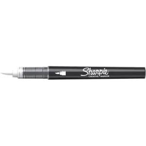 ROTULADOR SHARPIE CREATIVE ACRYLIC PUNTA PINCEL BLANCO