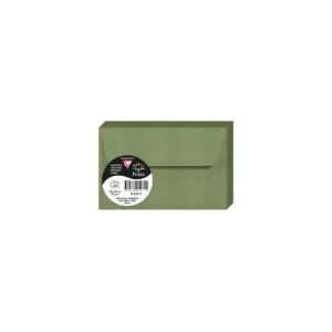 SOBRE CLAIREFONTAINE POLLEN 90x140 120g VERDE SALVIA