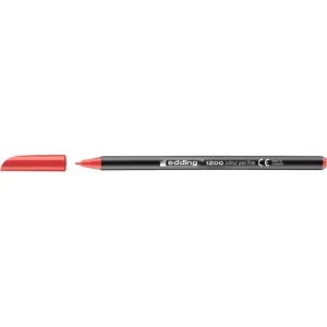 ROTULADOR FIBRA EDDING 1200 ROJO