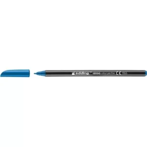 ROTULADOR FIBRA EDDING 1200 AZUL CLARO