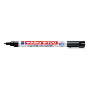 ROTULADOR PERMANENTE EDDING 8400 para CD NEGRO