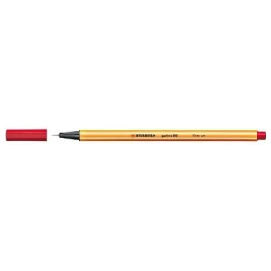 ROTULADOR FIBRA STABILO POINT 88 ROJO