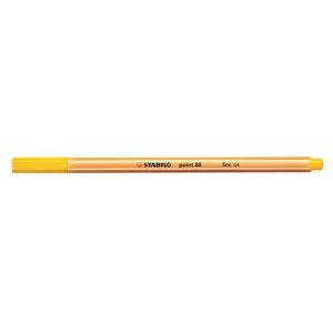 ROTULADOR FIBRA STABILO POINT 88 AMARILLO