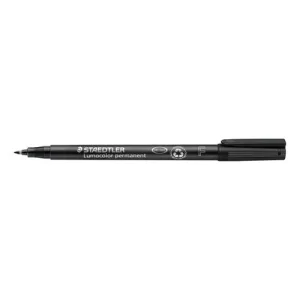 ROTULADOR PERMANENTE STAEDTLER 318 LUMOCOLOR (F) NEGRO