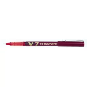 ROLLER T.LIQ. PILOT V-7 ROJO