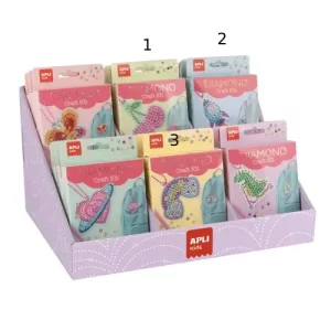 SET DE MANUALIDADES APLI KIDS DIY COLGANTES +6 años
