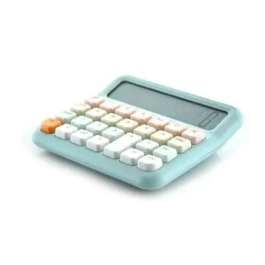 CALCULADORA SOBREMESA OFFICE BOX SOFT XXL AZUL