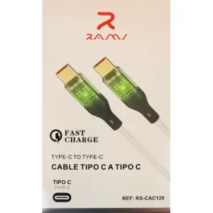 RMS CABLE LINO TIPO C A TIPO C RS-CAC120