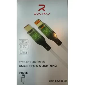 RMS CABLE TIPO C A IPHONE RS-CAL119